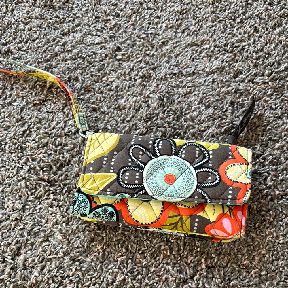 Floral Patterned Women's Clutch